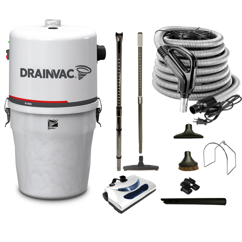 Load image into Gallery viewer, DrainVac S1008 Residential Central Vacuum with Basic Electric Package
