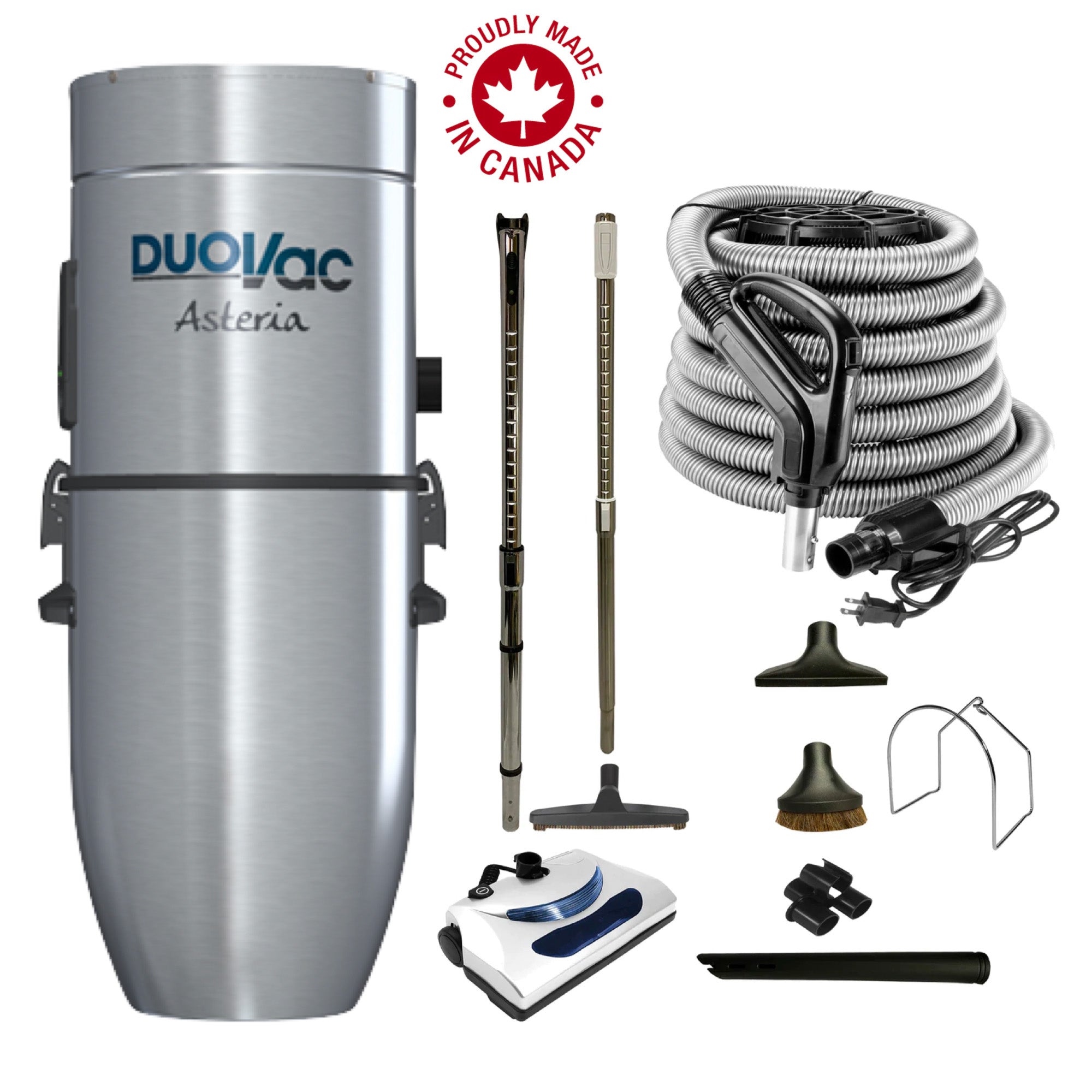 DuoVac Asteria Central Vacuum with Basic Electric Package The Vacuum Store