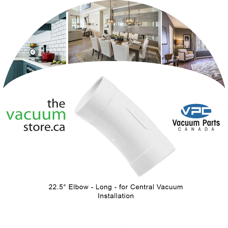 Load image into Gallery viewer, 22.5° Elbow - Long - for Central Vacuum Installation