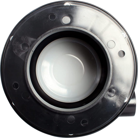 Tuyau de collecte de poussière VPC Quick Click avec bac de récupération en acier inoxydable de 10 gallons | Séparateur cyclonique humide/sec pour aspirateurs domestiques et d'ateliers