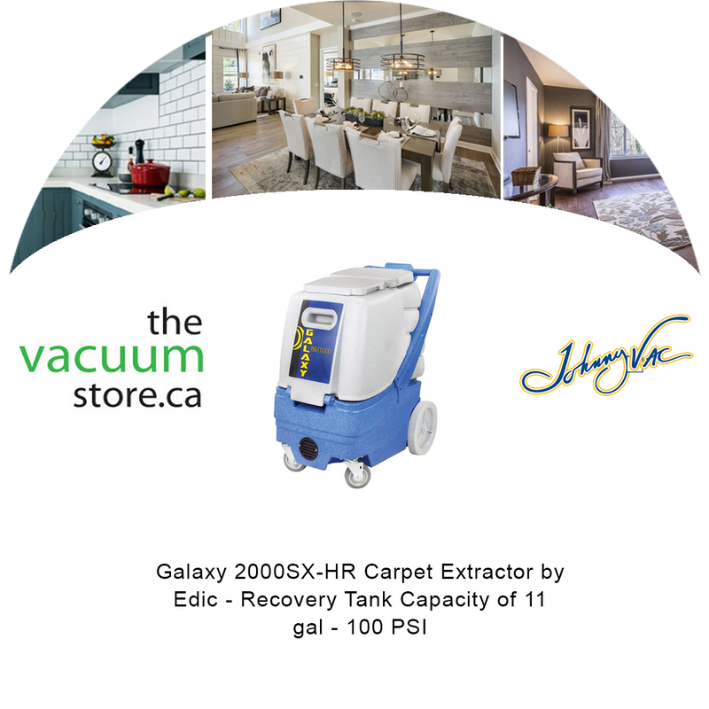 Load image into Gallery viewer, Galaxy 2000SX-HR Carpet Extractor by Edic - Recovery Tank Capacity of 11 gal - 100 PSI
