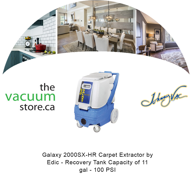 Load image into Gallery viewer, Galaxy 2000SX-HR Carpet Extractor by Edic - Recovery Tank Capacity of 11 gal - 100 PSI