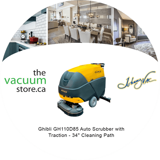 Ghibli GH110D85 Auto Scrubber with Traction - 34 inches Cleaning Path