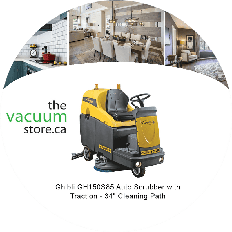 Chargez l'image dans la visionneuse de la galerie, Autolaveuse Ghibli GH150S85 avec traction - Chemin de nettoyage 34"