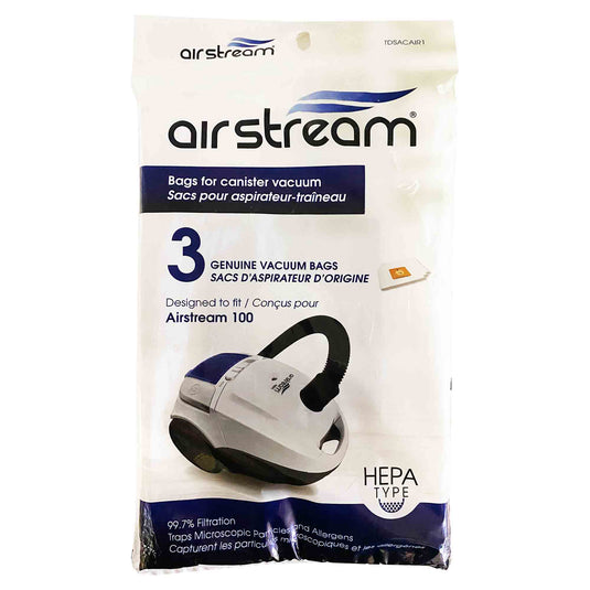 HEPA Vacuum Bags for Airstream AS100 Canister Vacuum