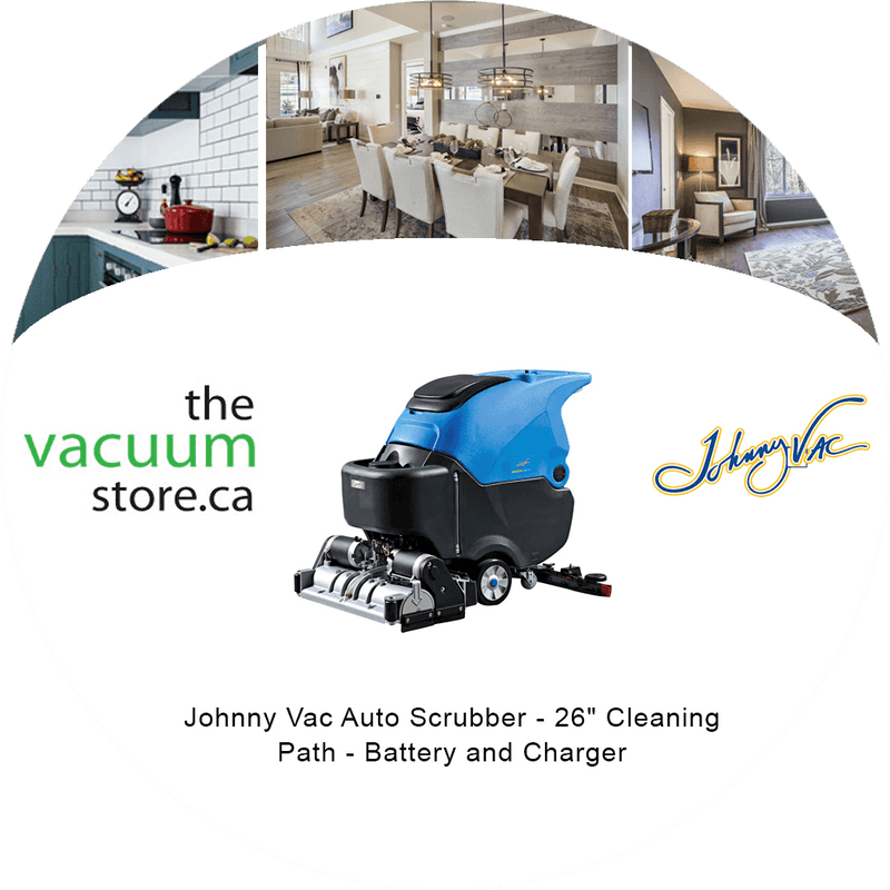 Load image into Gallery viewer, Johnny Vac Auto Scrubber - 26' Cleaning Path - Battery and Charger