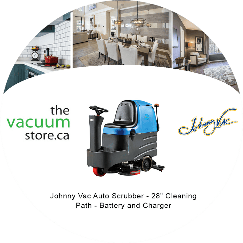 Load image into Gallery viewer, Johnny Vac Auto Scrubber - 28 inches  Cleaning Path - Battery and Charger