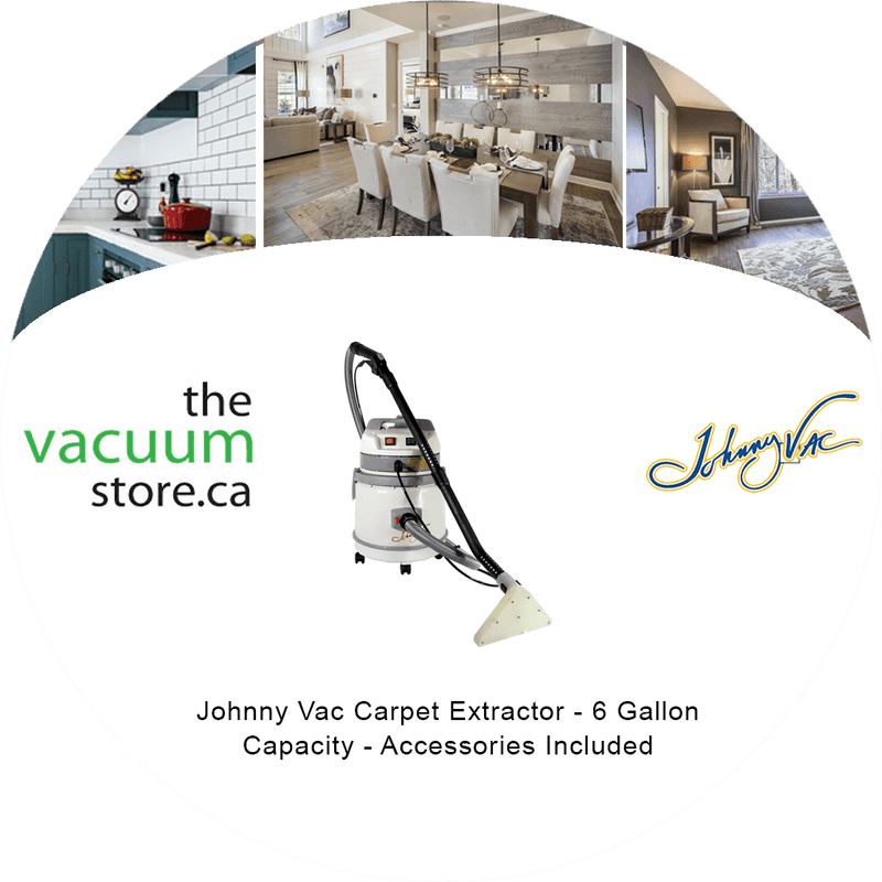 Load image into Gallery viewer, Johnny Vac Carpet Extractor - 6 Gallon Capacity - Accessories Included