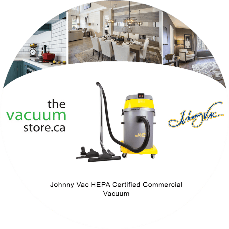 Load image into Gallery viewer, Johnny Vac HEPA Certified Commercial Vacuum - 15 Gallon Capacity - 10 ft Hose