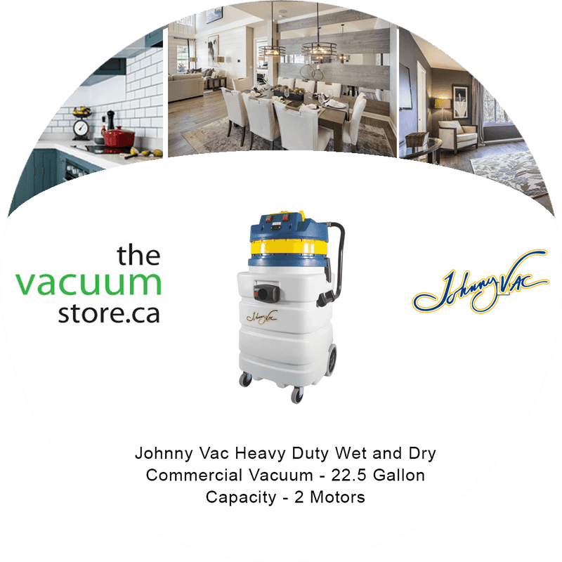 Load image into Gallery viewer, Johnny Vac Heavy Duty Wet and Dry Commercial Vacuum - 22.5 Gallon Capacity - 2 Motors