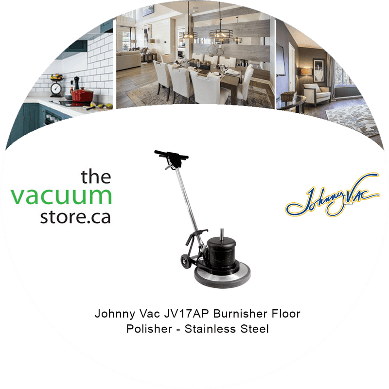 Load image into Gallery viewer, Johnny Vac JV17AP Burnisher Floor Polisher - Stainless Steel
