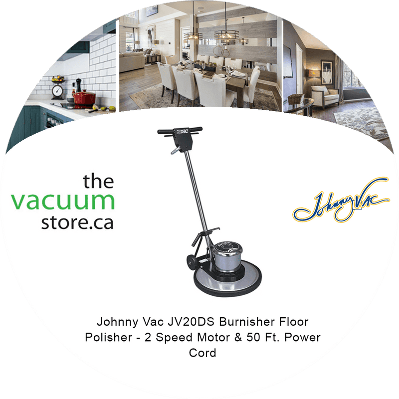 Load image into Gallery viewer, Johnny Vac JV20DS Burnisher Floor Polisher - 2 Speed Motor & 50 Ft. Power Cord