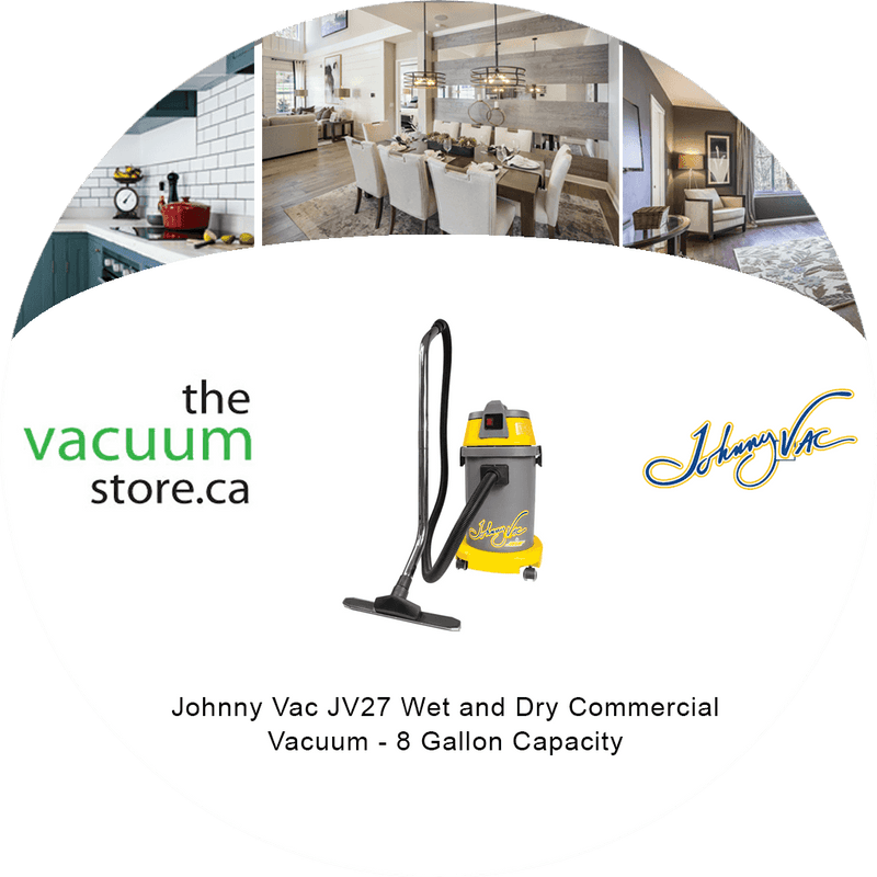 Load image into Gallery viewer, Johnny Vac JV27 Wet and Dry Commercial Vacuum - 8 Gallon Capacity