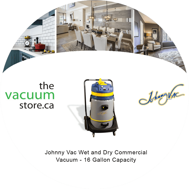 Load image into Gallery viewer, Johnny Vac Wet and Dry Commercial Vacuum - 16 Gallon Capacity