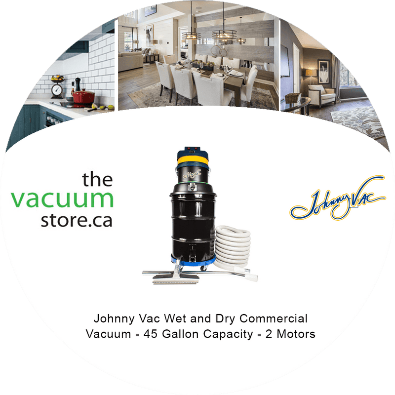 Load image into Gallery viewer, Johnny Vac Wet and Dry Commercial Vacuum - 45 Gallon Capacity - 2 Motors