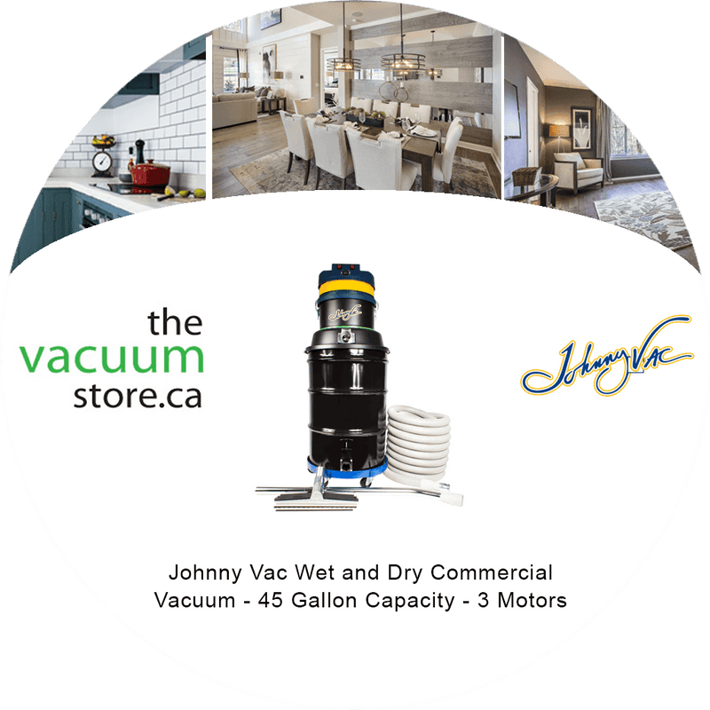 Load image into Gallery viewer, Johnny Vac Wet and Dry Commercial Vacuum - 45 Gallon Capacity - 3 Motors
