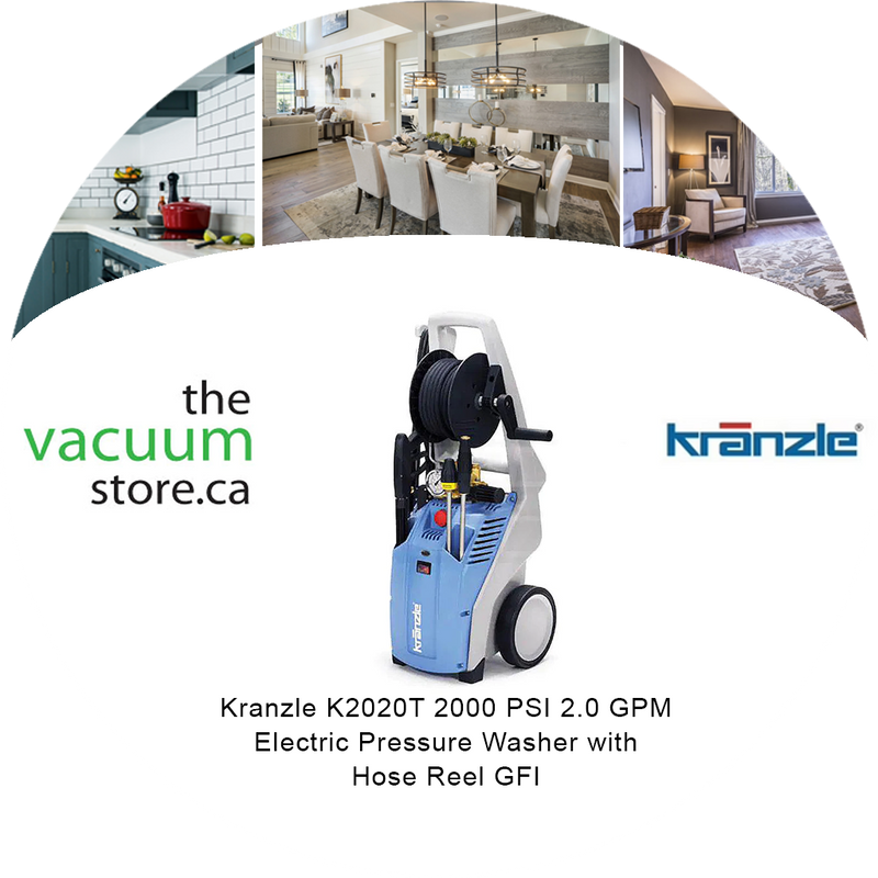 Load image into Gallery viewer, Kranzle K2020T 2000 PSI 2.0 GPM Electric Pressure Washer with Hose Reel GFI
