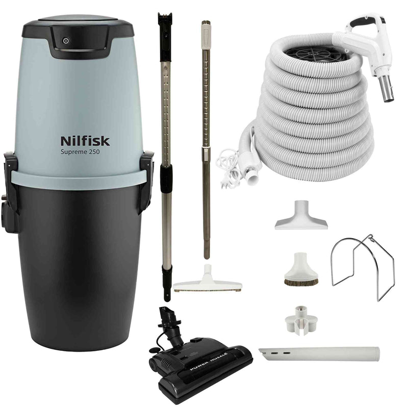 Load image into Gallery viewer, Nilfisk Supreme 250 Central Vacuum with Standard Electric Package