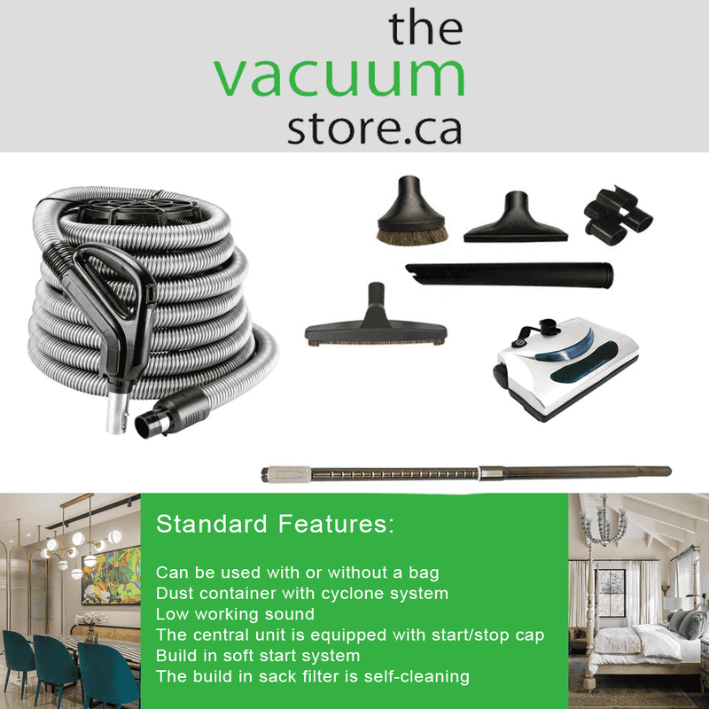 Load image into Gallery viewer, Nilfisk Supreme 250 Central Vacuum with Basic Electric Package