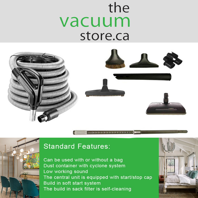 Load image into Gallery viewer, Nilfisk Supreme 250 Central Vacuum with Ultra Electric Package