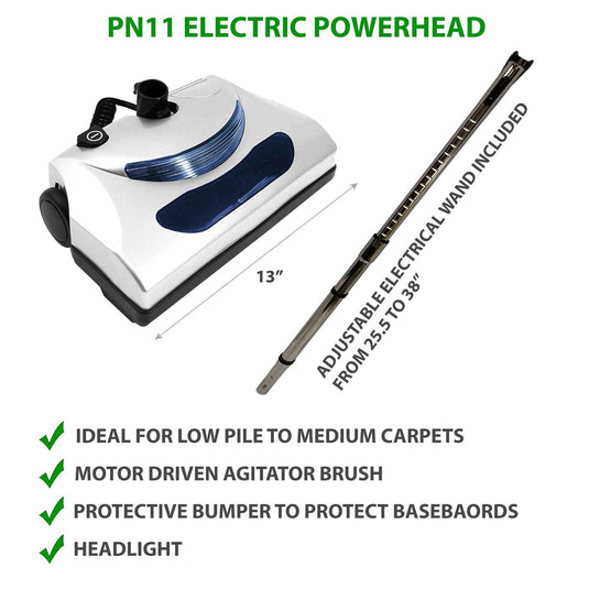 PN11 Electric Powerhead with electric wand