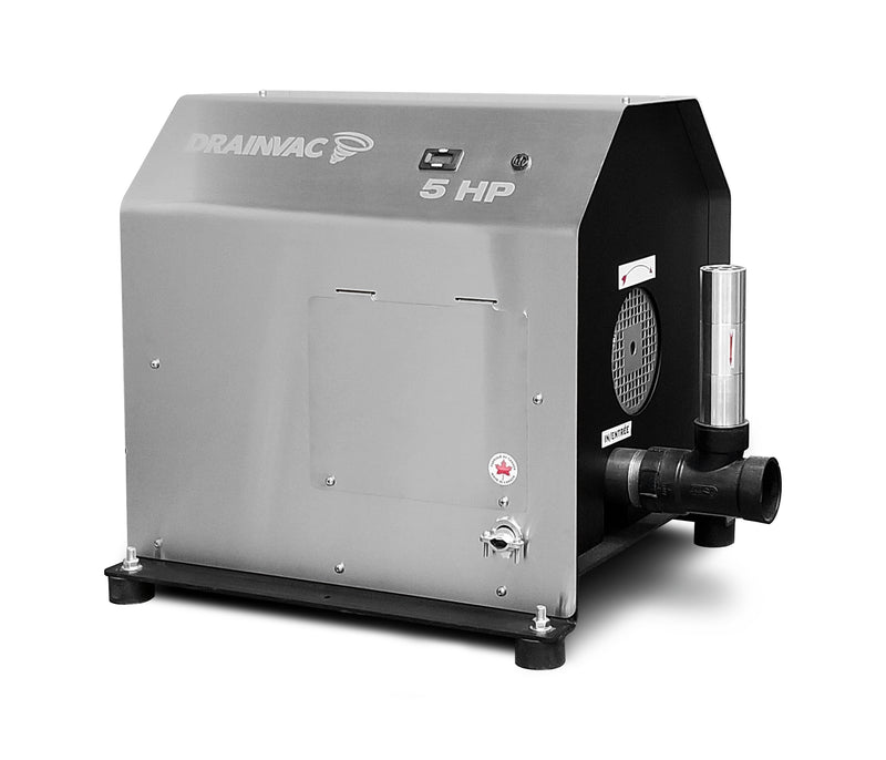 Load image into Gallery viewer, DrainVac SEPAAUTO-5 Automatik Commercial Wet/Dry Central Vacuum with Self-Flushing Separator and REGEN11HP Motor
