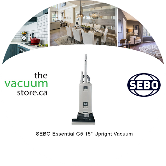 SEBO Essential G5 15' Upright Vacuum