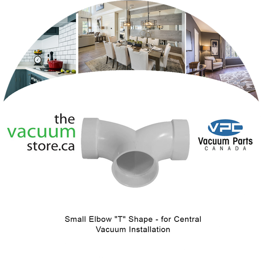Small Elbow 'T' Shape - for Central Vacuum Installation