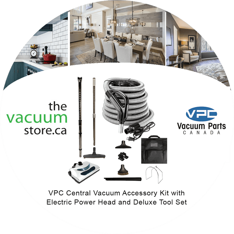 Load image into Gallery viewer, VPC Central Vacuum Accessory Kit with Electric Power Head and Deluxe Tool Set
