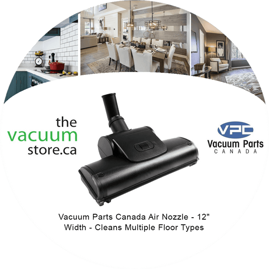 Vacuum Parts Canada Air Nozzle - 12' Width - Cleans Multiple Floor Types