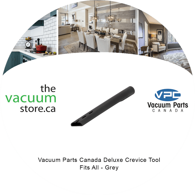 Load image into Gallery viewer, Vacuum Parts Canada Deluxe Crevice Tool - Fits All - Grey