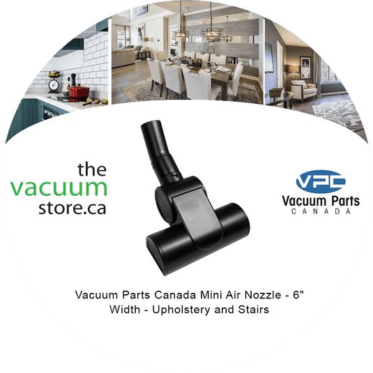 Vacuum Parts Canada Mini Air Nozzle - 6' Width - Upholstery and Stairs