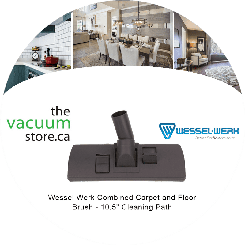 Load image into Gallery viewer, Wessel Werk Combined Carpet and Floor Brush - 10.5 Cleaning Path