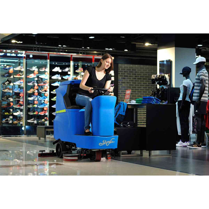 Load image into Gallery viewer, Johnny Vac Ride Scrubber - 34" Cleaning Path - Battery and Charger