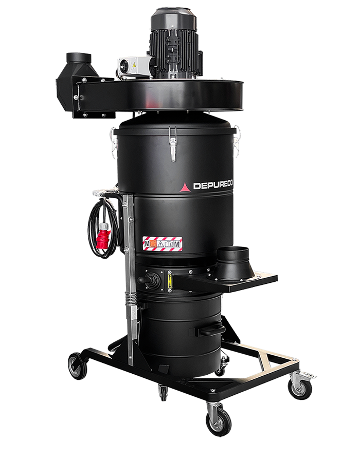 Depureco DF 40 Dust Collector Portable Industrial Vacuum The Vacuum Store