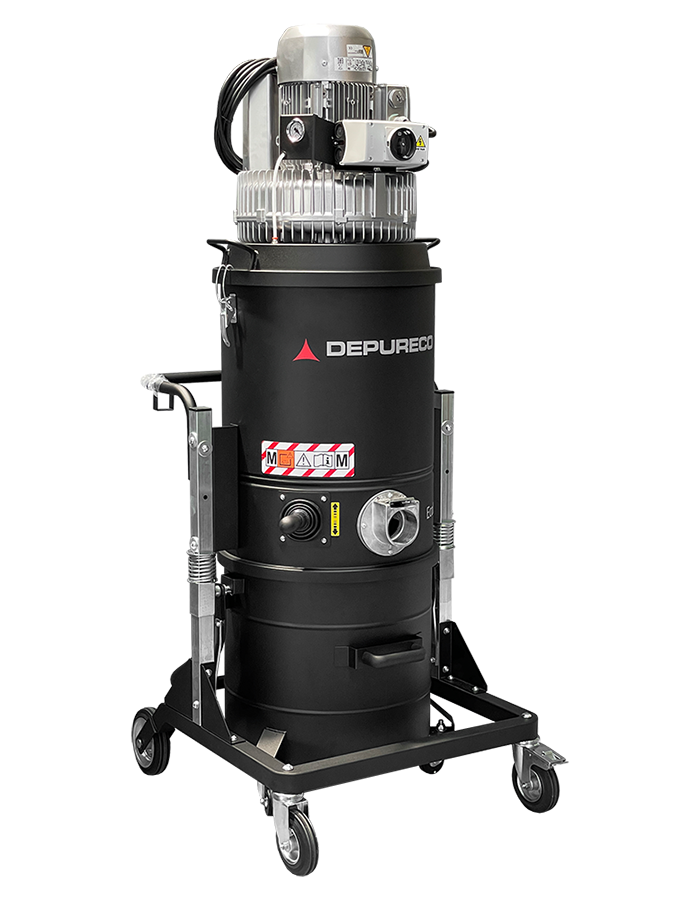 Depureco Ecobull T ThreePhase Industrial Vacuum Cleaner The Vacuum Store