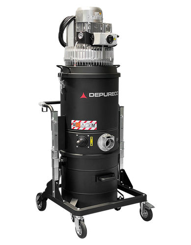 Depureco Ecobull M Three-Phase Industrial Vacuum Cleaner