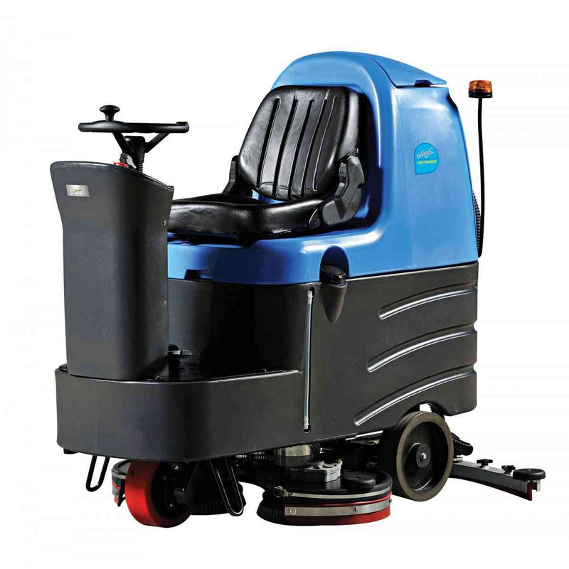 Load image into Gallery viewer, Johnny Vac Rider Scrubber with 34" Cleaning Path