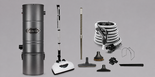 CanaVac Central Vacuum System Kit