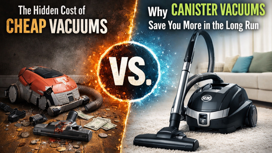 canister vacuum cleaners