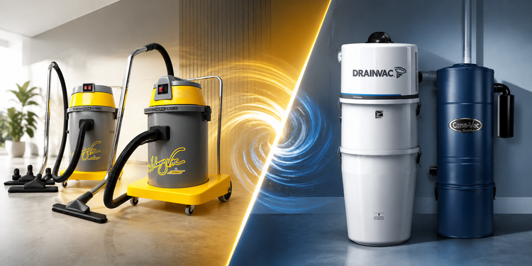 Central Vacuum vs HEPA Portable Vacuum
