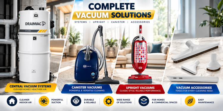 SEBO E Series and Industrial Vacuum Cleaners