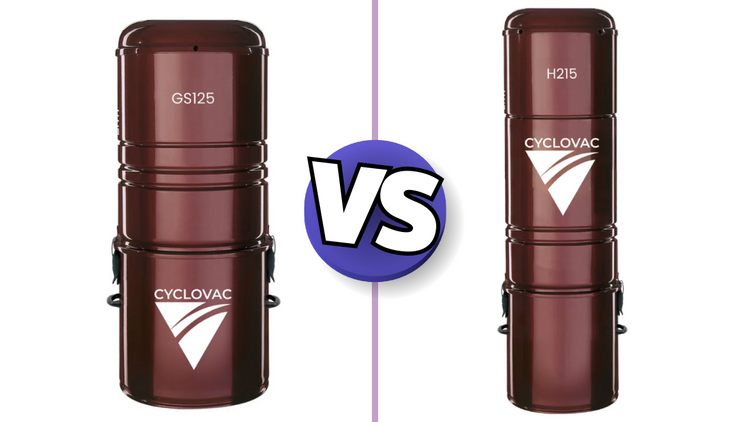 Cyclovac GS125 vs. H215: Which Central Vacuum Is Right for You in 2026?