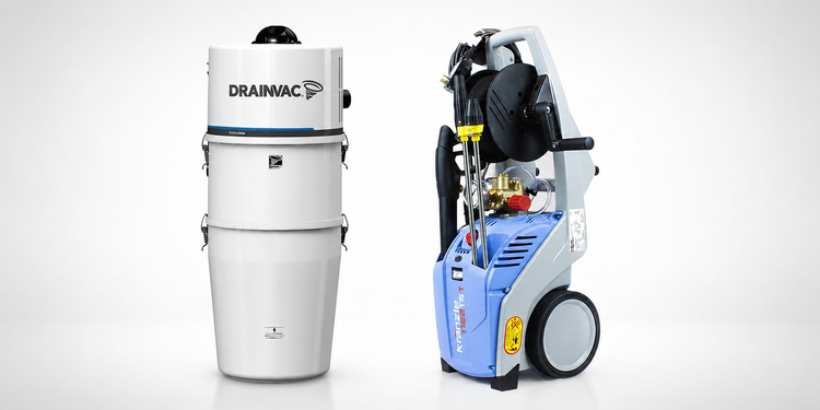 Electric Pressure Washers & Drainvac Central Vacuums