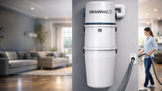 DrainVac Central Vacuum Power Units