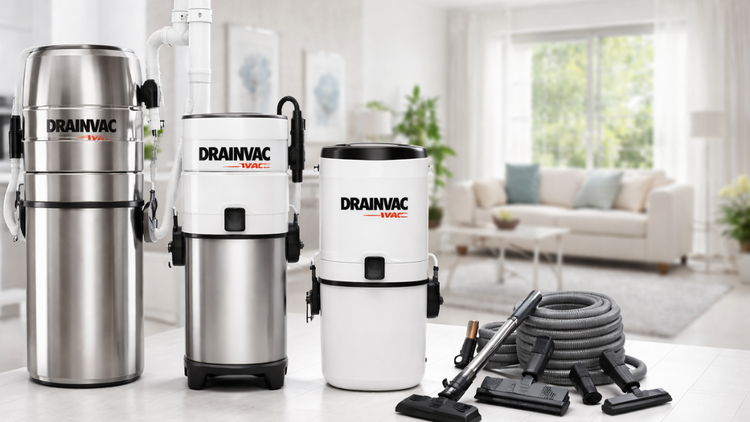 Drainvac Central Vacuums
