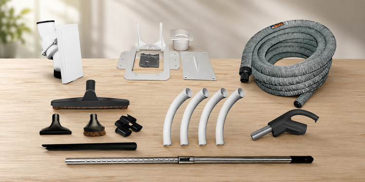 Retractable Central Vacuum Hose