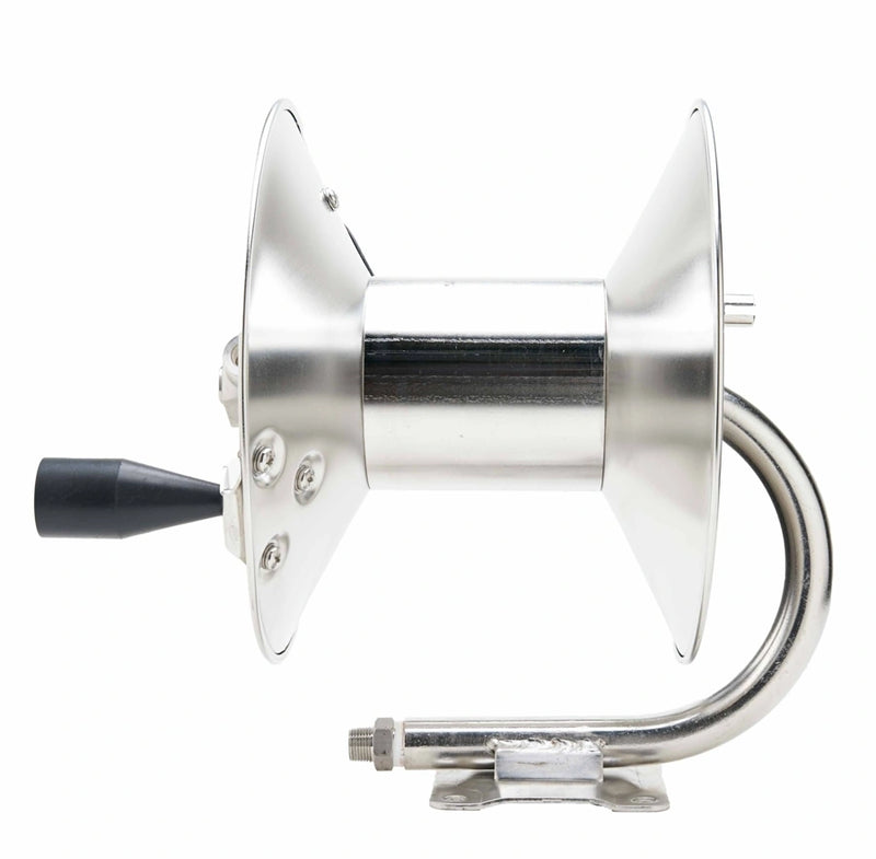 Load image into Gallery viewer, Veloci MTM Hydro Professional Stainless Steel Hose Reel - 50 Feet
