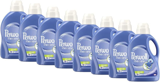 Perwoll Renew Sport Active Care Lessive liquide pour vêtements de sport et d'extérieur (1 x 25 charges de lavage)