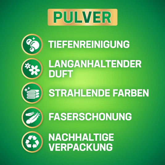 Détergent à lessive en poudre Persil Color | Deep Clean - Détergent Pour La Couleur - Pour Un Linge Propre Et Fraîcheur Pour La Machine - (100 Charges | 6,5 Kg)